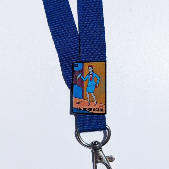 La Borracha Pin Loteria Pin For Caps Clothing Enamel Badge Mexican Pin Drunk - Picture 5 of 5